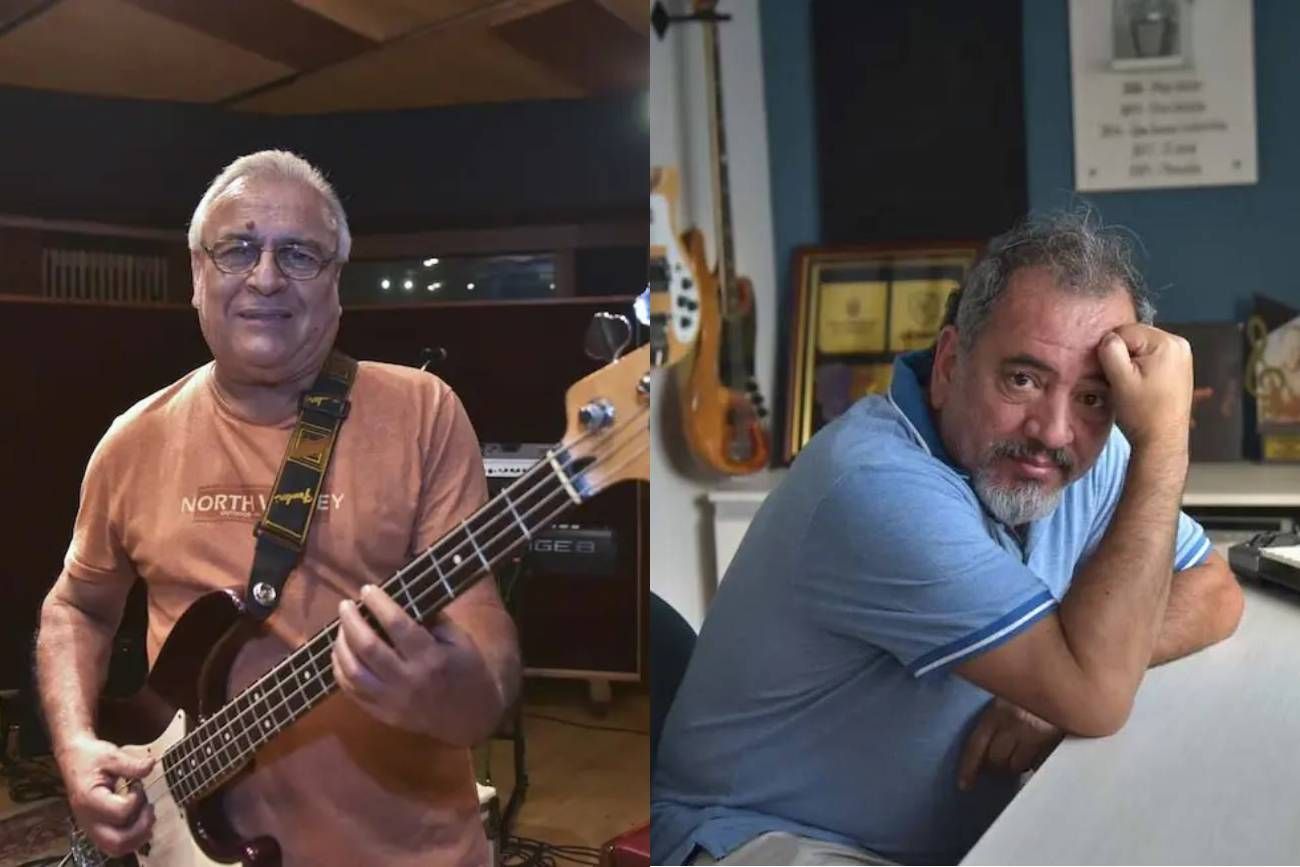 Ricardo Verón y Carlos De Piano, sultanes del ritmo. 