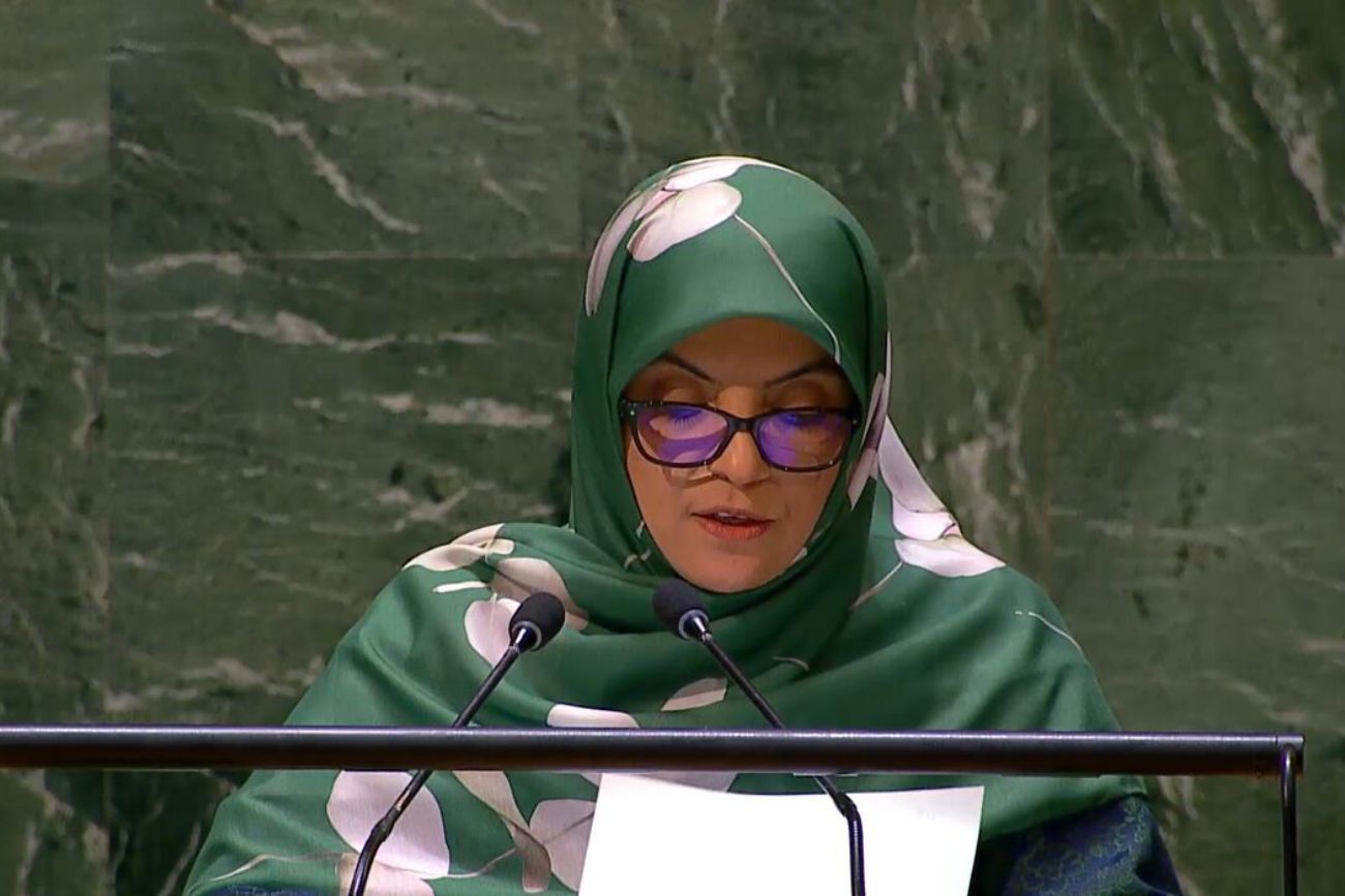 Zahra Ershadi, asesora del canciller Abbas Araghchi y directora para las Américas de la Cancillería iraní. (@TehranTimes79)