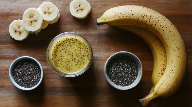 Cómo hacer un licuado proteico con banana y chía para entrenar mejor.