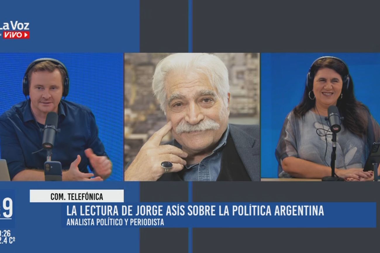 Jorge Asís en La Voz En Vivo.