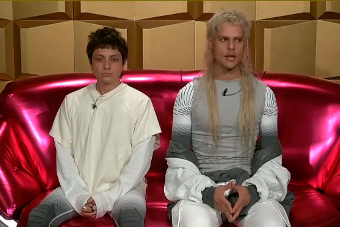 Paco y Catriel en Gran Hermano. 