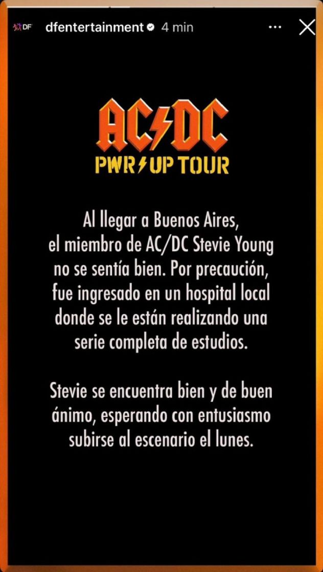 El comunicado de DF entertainment. 