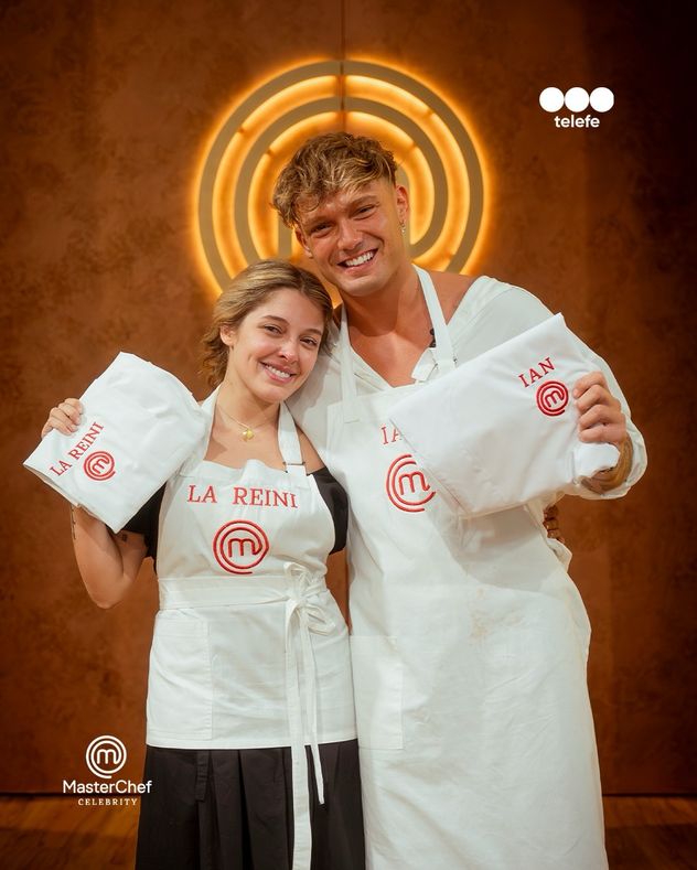 Sofía Gonet e Ian Lucas, finalistas de MasterChef Celebrity 