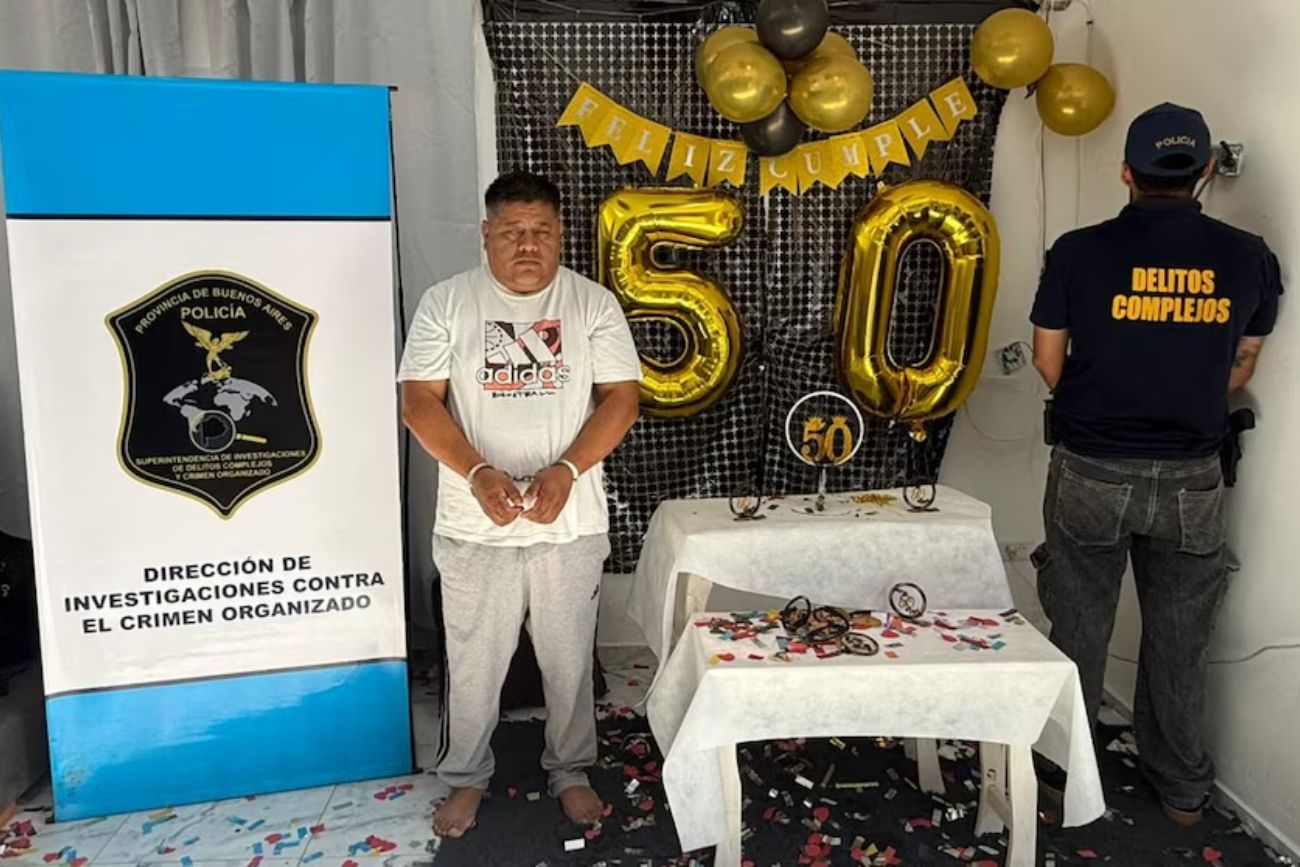 Operativo en La Plata: cayó el líder de una banda narco familiar mientras festejaba sus 50 años.