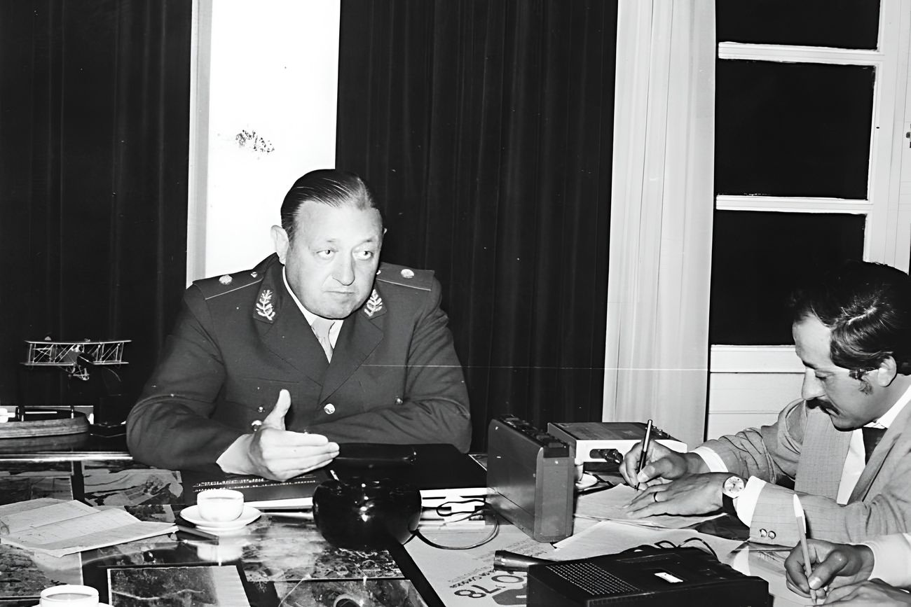 Carlos Bernardo Chasseing, gobernador de facto de Córdoba entre 1976 y 1979. (La Voz / Archivo)