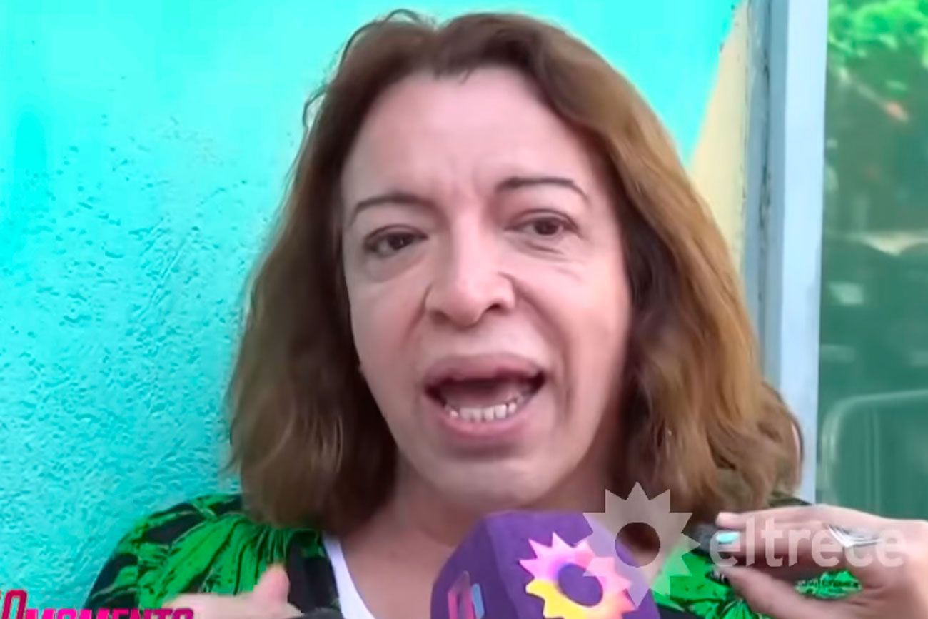 Lizy Tagliani. Foto: Captura pantalla.