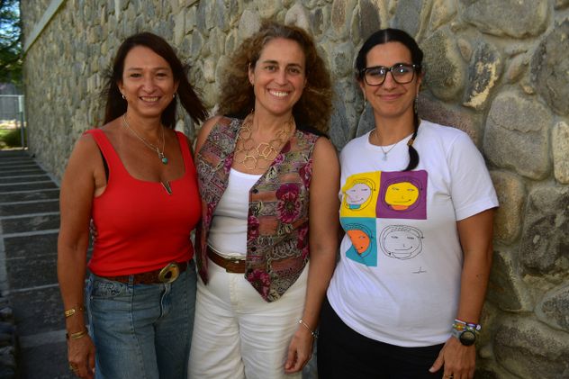 Sofia Reyes Rosón, Verónica Prieto y María Belén Frías. Especialistas en discapacidad. 