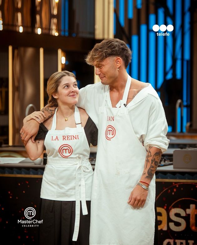 Sofía Gonet e Ian Lucas, finalistas de MasterChef Celebrity