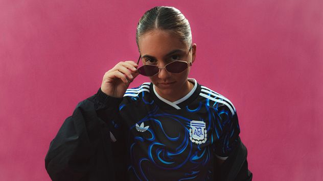 Nueva camiseta de Argentina.