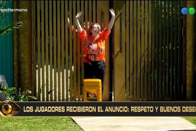 La salida de Andrea del Boca de Gran Hermano.