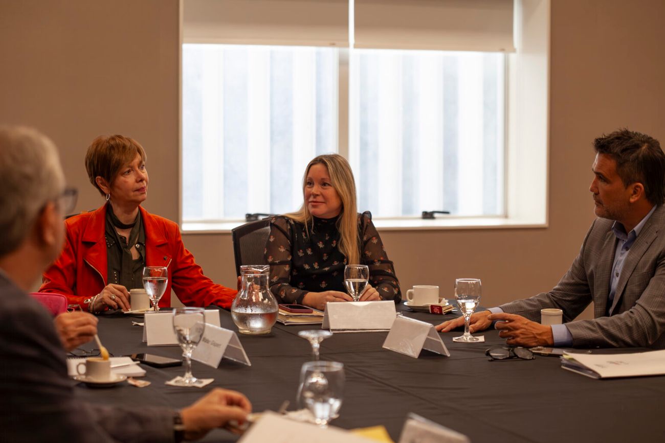 Jurado. La vocal del Tribunal Superior Aída Tarditti y los legisladores Julieta Rinaldi y Facundo Torres Lima, miembros del Jurado de Enjuiciamiento. (Archivo) 