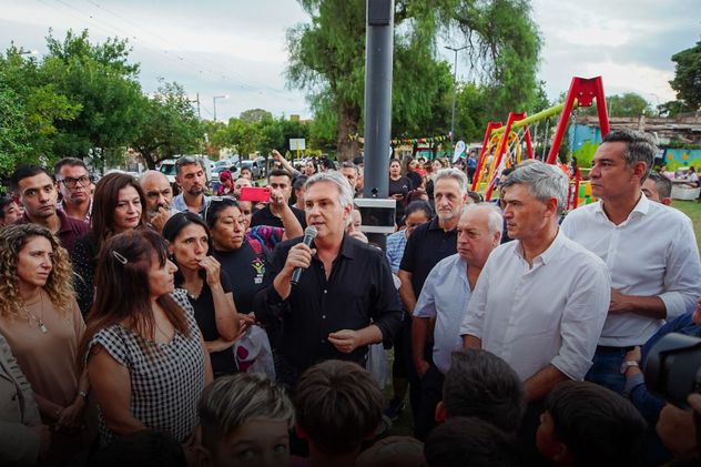 El gobernador Martín Llaryora lanzó un plan de obras para respaldar la gestión del intendente Daniel Passerini en la Capital. Por esto, también debió darle algunas señales al PJ del interior. (Prensa Gobierno de Córdoba)
