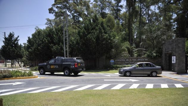 Nuevos allanamientos en el predio de la AFA de Ezeiza (Foto gentileza)