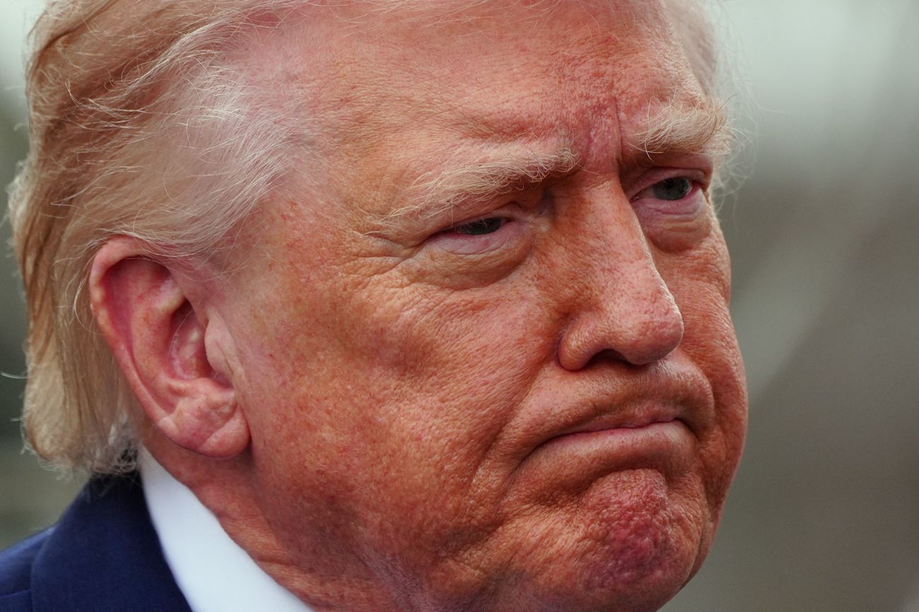 El presidente Donald Trump y el conflicto en Medio Oriente. (Foto AP/Alex Brandon)