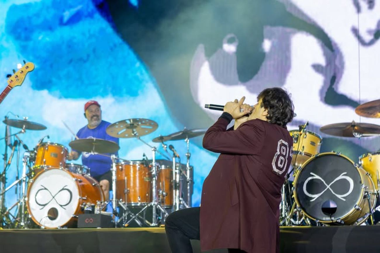 Ciro Martínez y Daniel Buira en una noche piojosa. 