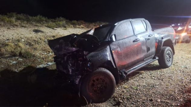 Tragedia en la Ruta 3: un choque frontal cerca de Garayalde dejó tres muertos y varios heridos graves. (Policía del Chubut)