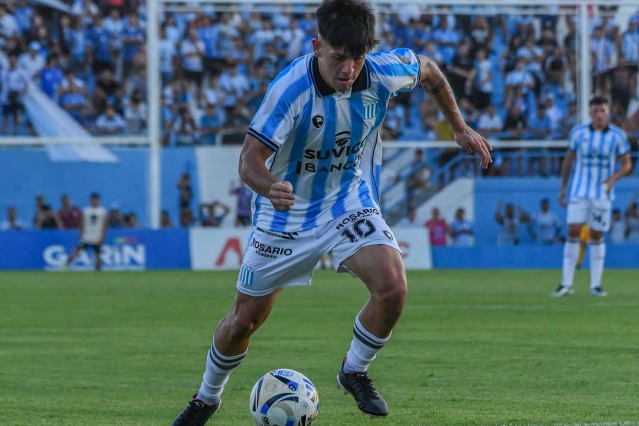 Leandro Córdoba, delantero de Racing de Córdoba.