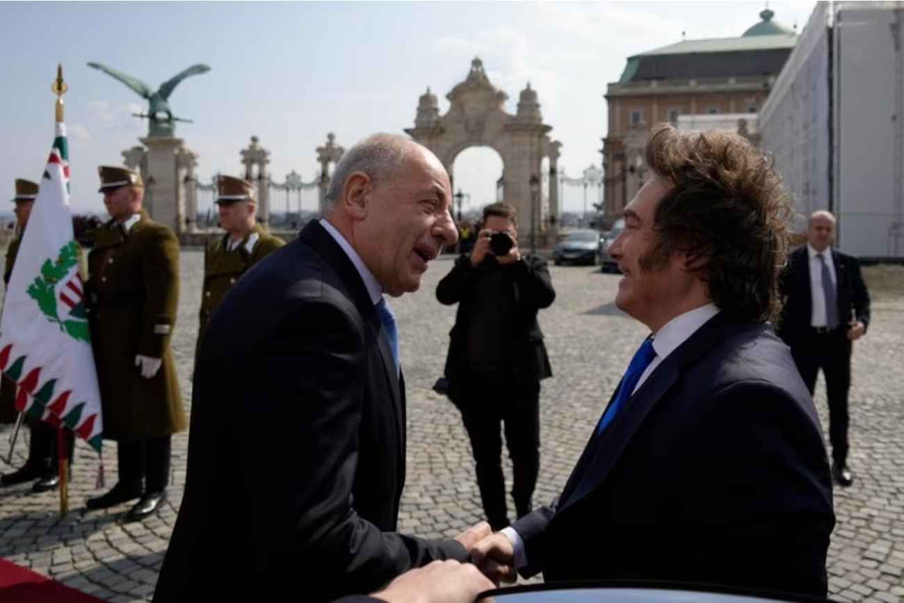 El presidente Javier Milei participa de la CPAC en Hungría.