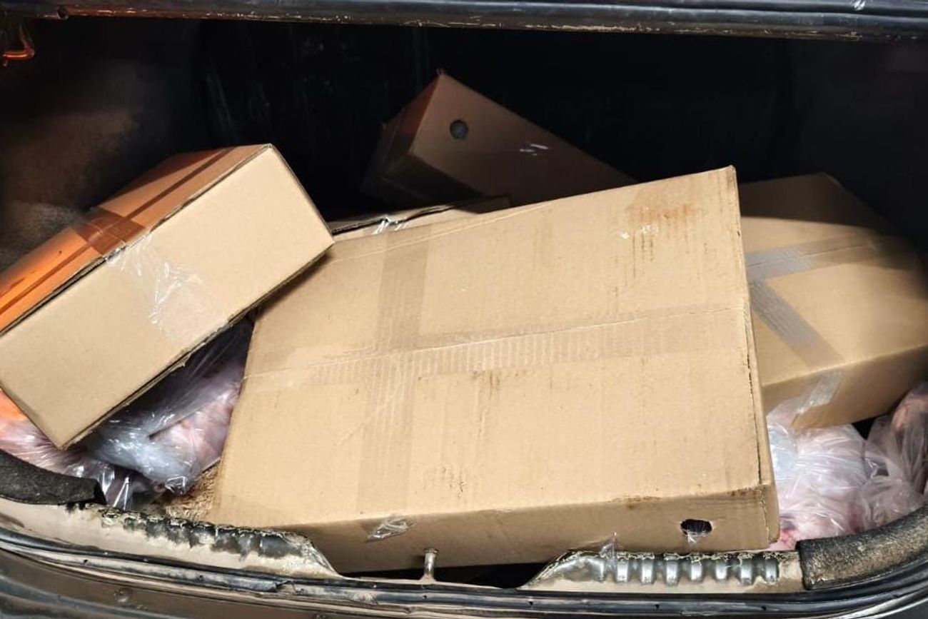 Secuestro de carne. (Policía)