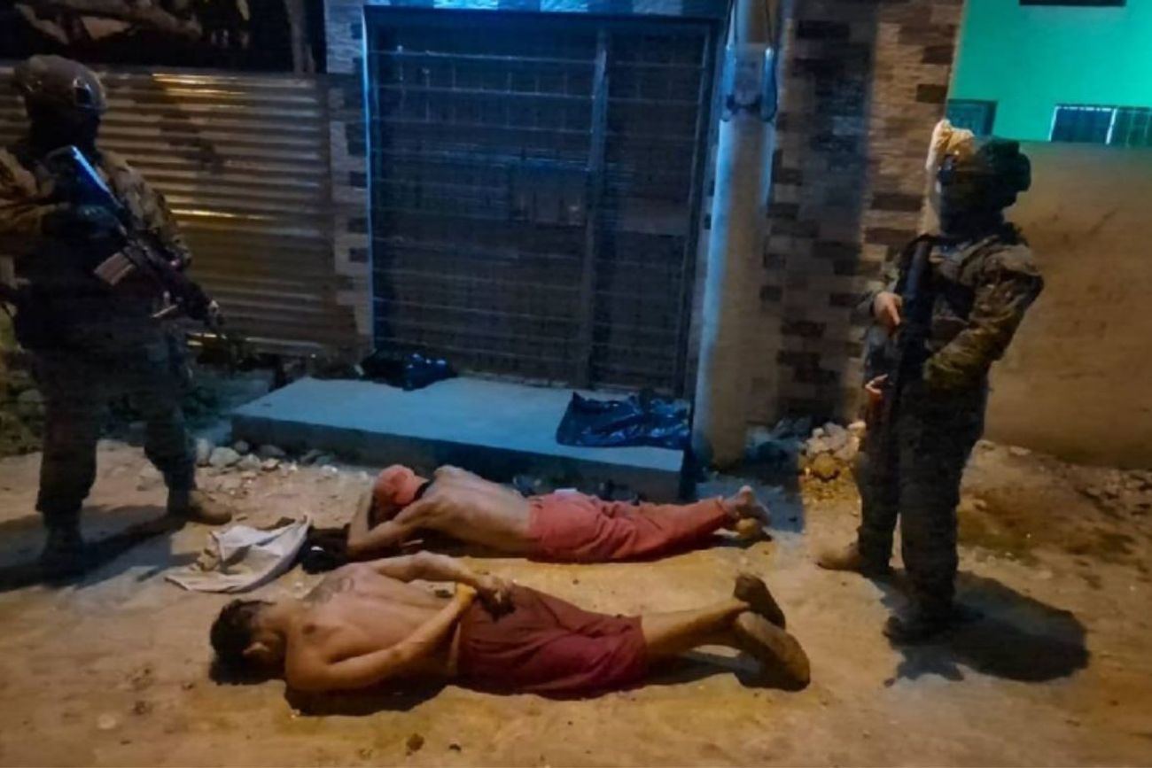 Las Fuerzas Armadas del Ecuador ejecutaron operaciones militares en el cantón Santa Rosa, el 20 de marzo de 2026.