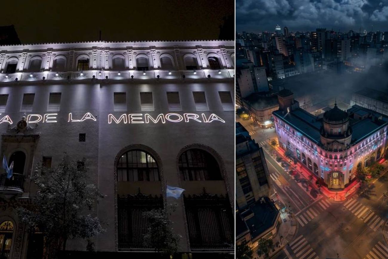 Día de la Memoria en el edificio de la Lotería.