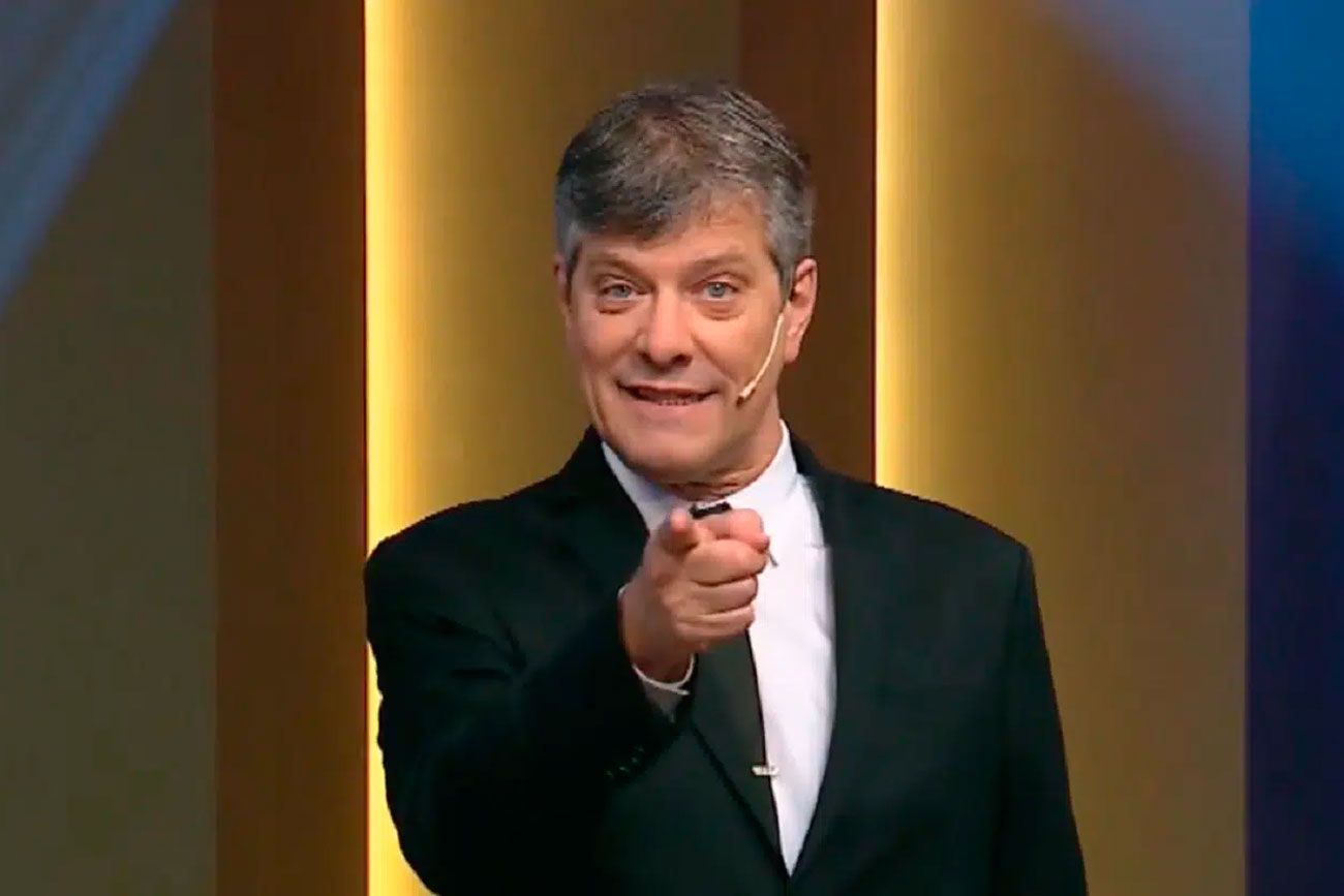 Mario Pergolini. Captura pantalla. 