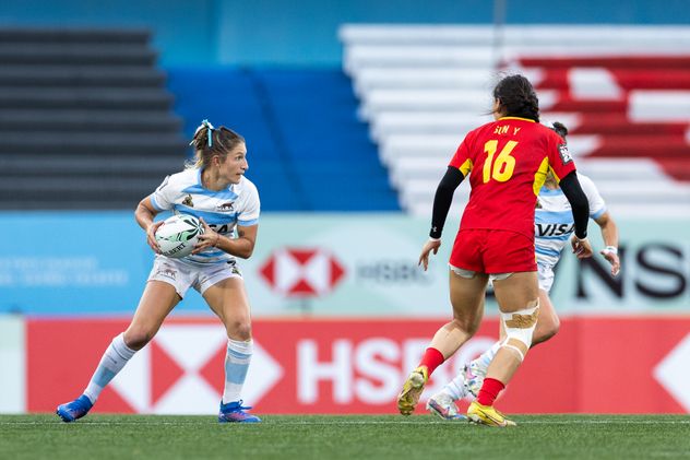 Virginia Brígido, la jugadora del Córdoba Athletic que forma parte de Las Yaguaretés.
