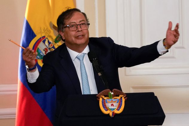 
El presidente de Colombia, Gustavo Petro.