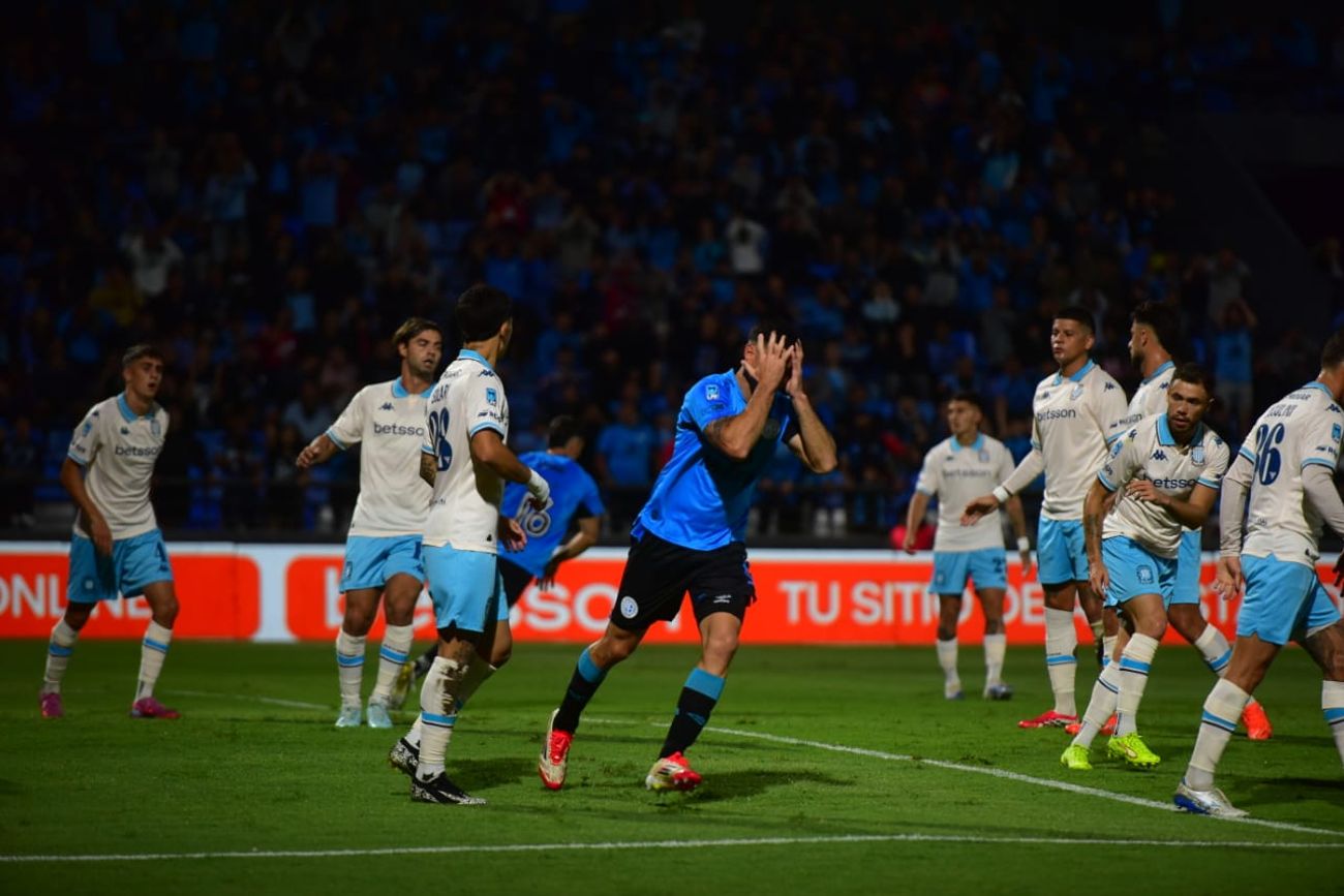 Belgrano y su partido ante Racing.