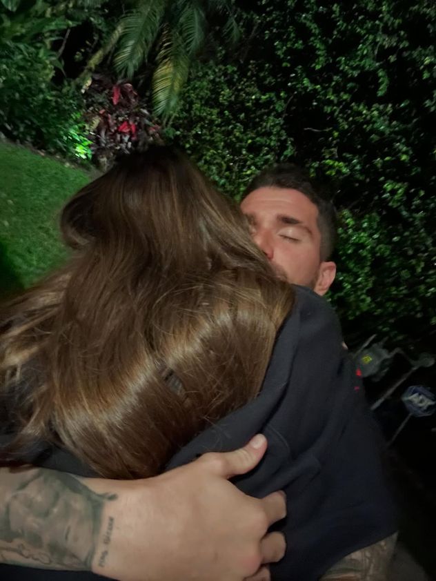 Rodrigo de Paul compartió tiernas fotos para festejar el cumpleaños de su novia Tini (Instagram)