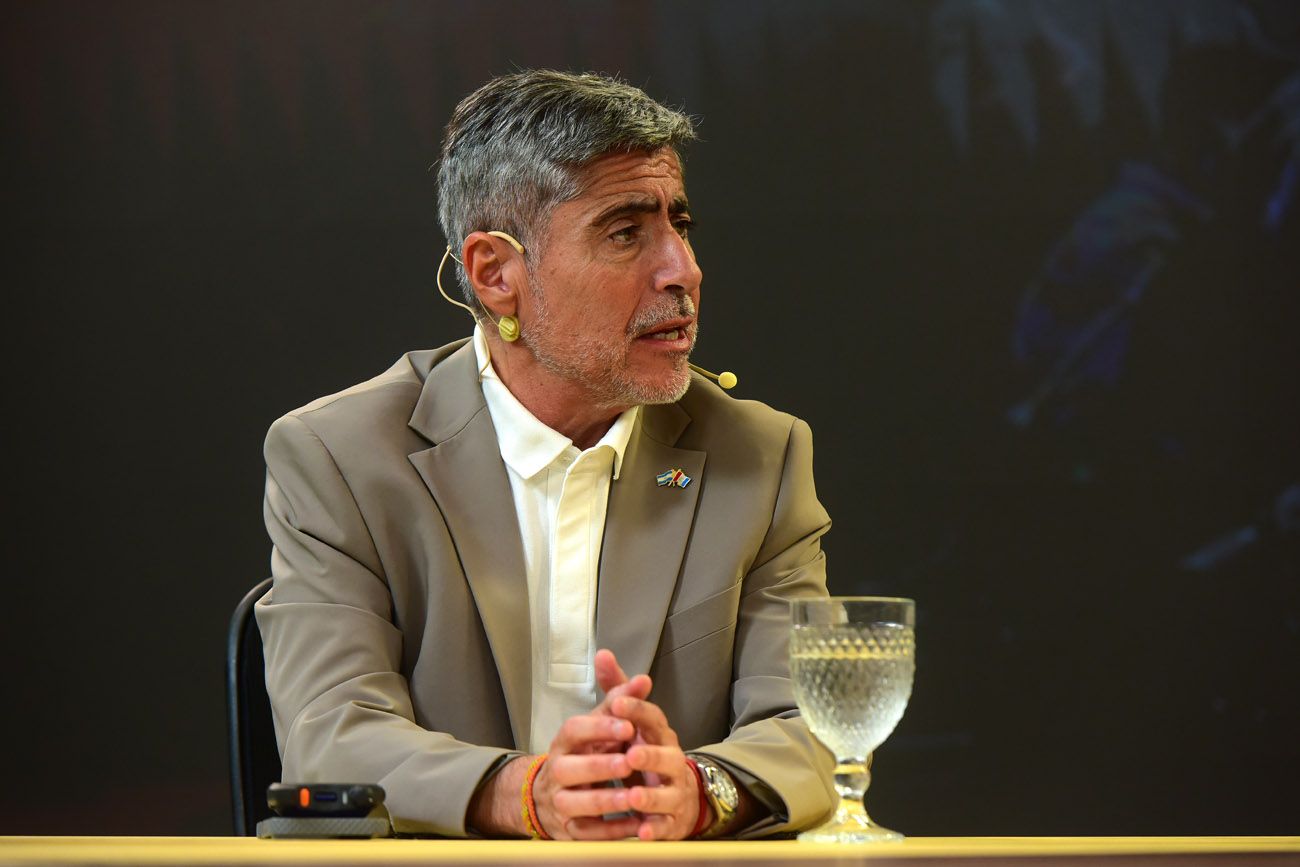 Juan Pablo Quinteros, ministro de Seguridad.