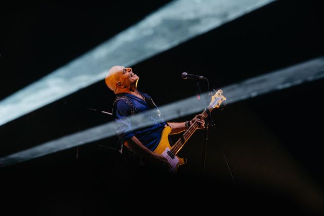 Pasaje de "Ecos", el nuevo show de Soda Stereo. (Gentileza PopArt/ Nacho Arnedo, Germán Sáez/ Agustín Duserre)