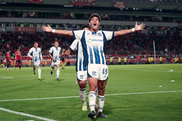 Valentín Dávila, goleador de Talleres.