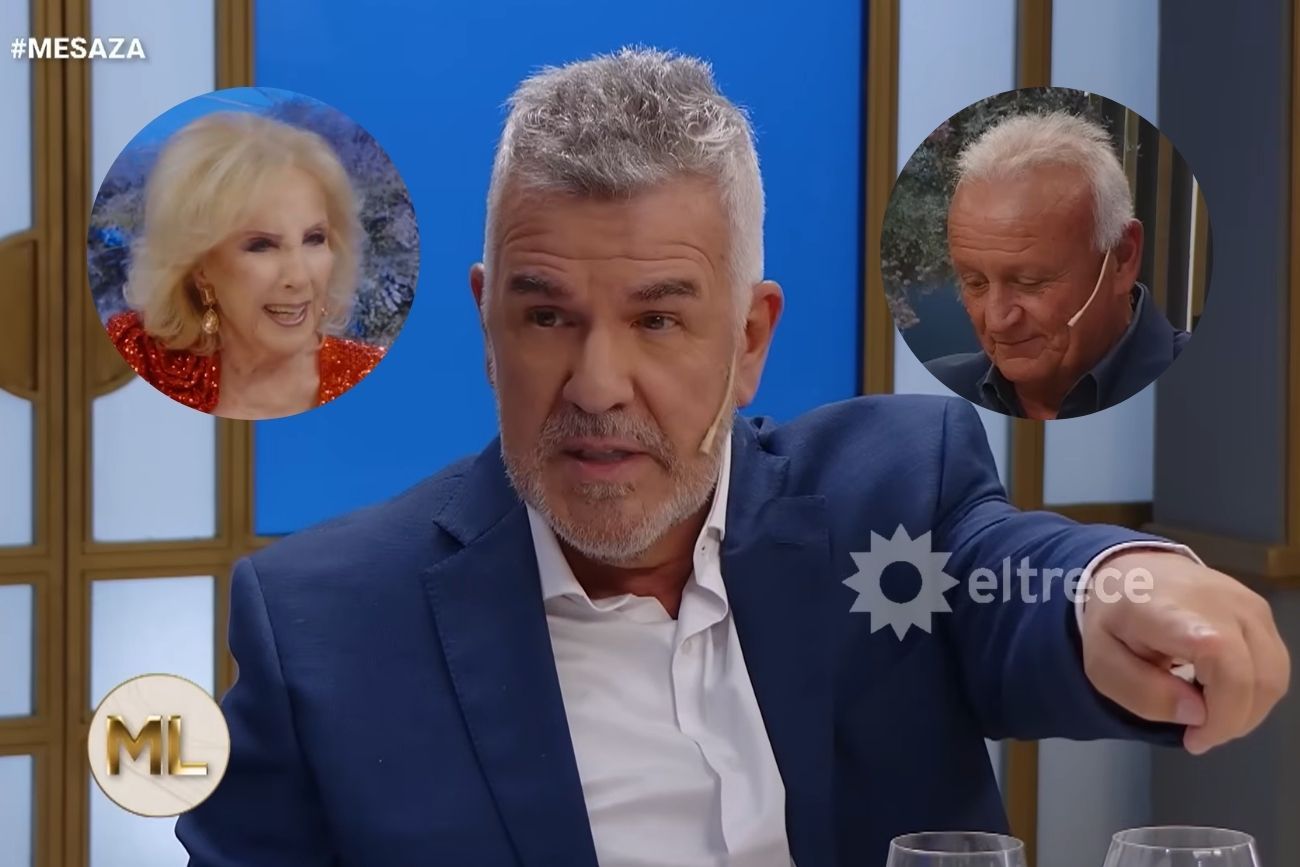 El picante reto de Dady Brieva a Mirtha Legrand y el palito político para Miguel del Sel (Capturas de pantalla)