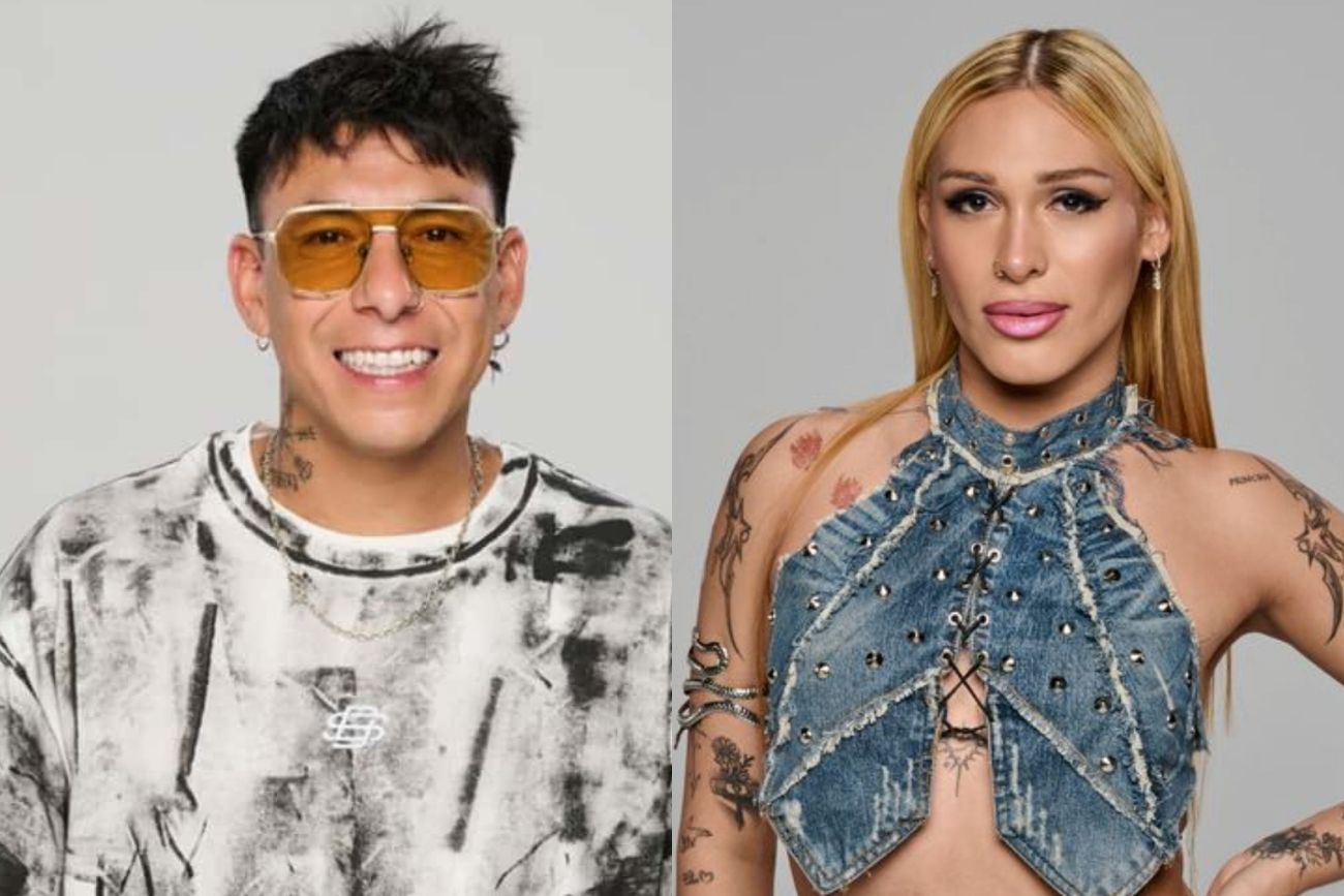 Brian Sarmiento y Danelik, muy juntos en la casa de Gran Hermano.