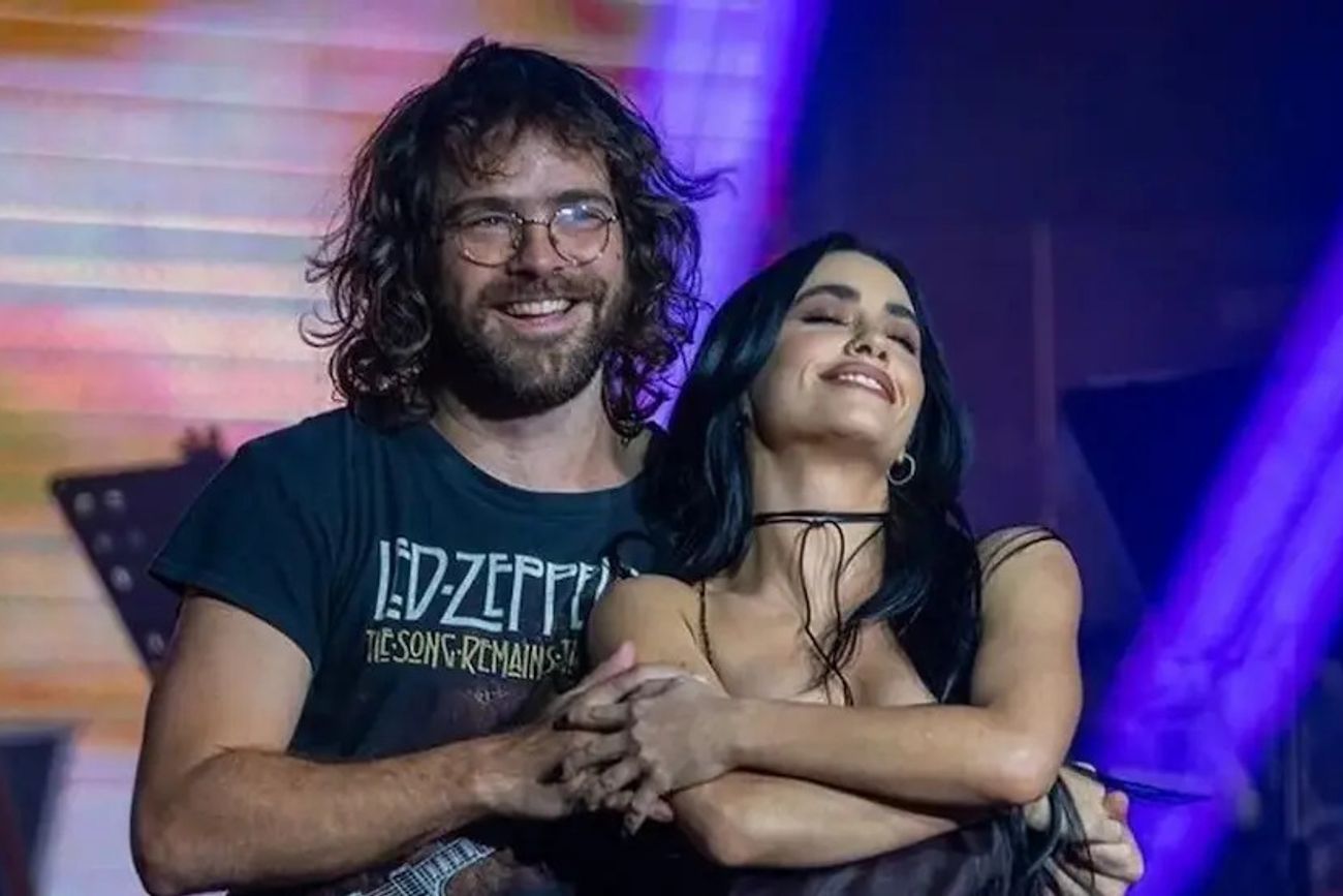 Lali y Peter se reencontraron en el Cris Morena day de Olga.