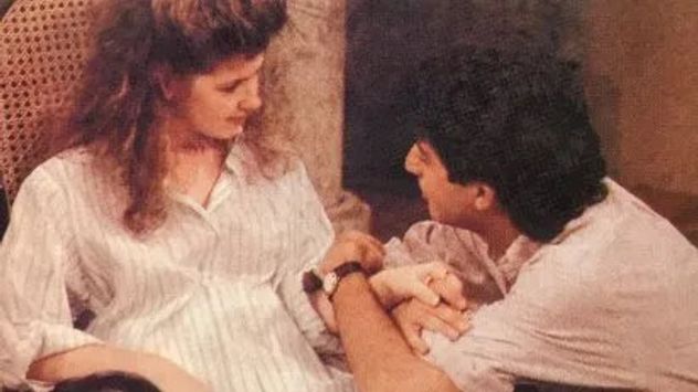 Andrea del Boca y Ricardo Darín en Estrellita mía.