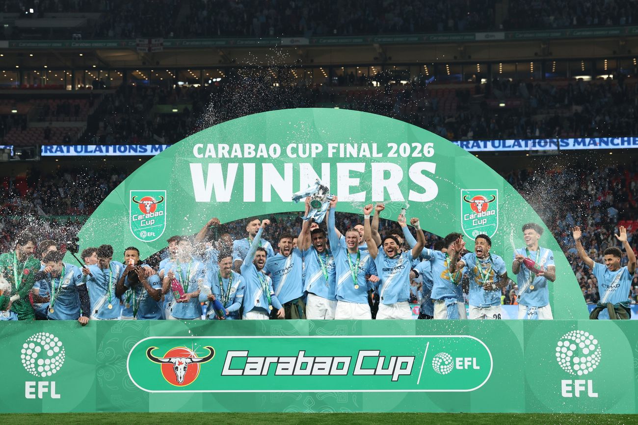 Manchester City se consagró campeón de la Copa Carabao de la Liga inglesa. (AP)