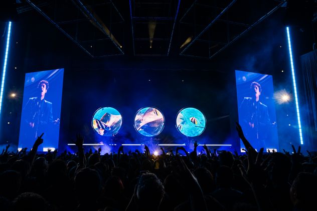 Pasaje de "Ecos", el nuevo show de Soda Stereo. (Gentileza PopArt/ Nacho Arnedo, Germán Sáez/ Agustín Duserre)