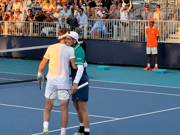 La dupla sudamericana de Tabilo y Etcheverry en Miami.