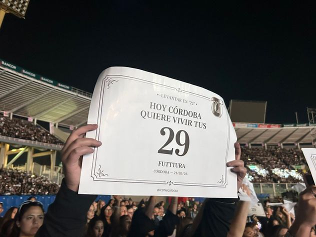 La sorpresa de los tinistas: "Hoy Córdoba quiere vivir tus 29"