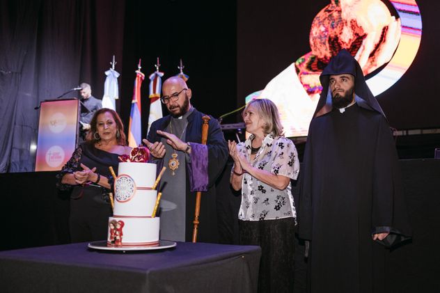 Con un festejo en un salón de Villa Carlos Paz, la Colectividad Armenia de Córdoba celebró el sábado su centenario.