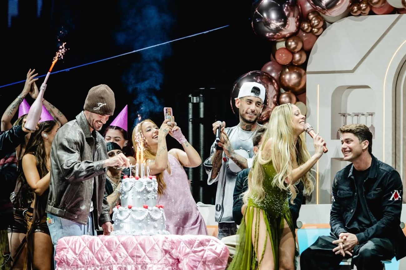 Tini festejó su cumpleaños en Córdoba (Instagram de En Vivo Producciones)