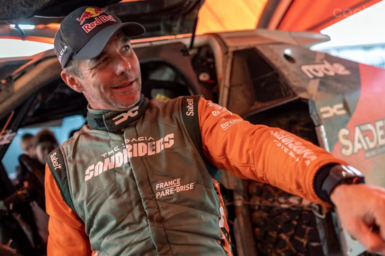El múltiple campeón Mundial de Rally, Sebastien Loeb (Dacia), fue el claro ganador del Rally Raid en Portugal. Prensa W2RC
