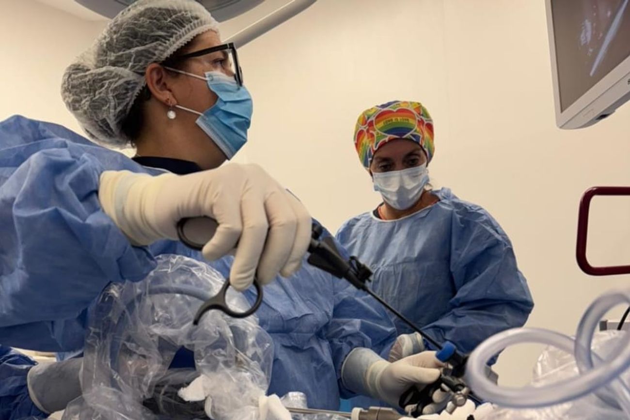 Por primera vez, la Maternidad de Córdoba realizó dos cirugías digestivas a recién nacidos con técnica mínimamente invasiva (Gentileza)
