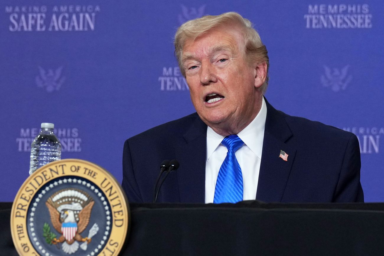 Donald Trump, presidente de Estados Unidos.