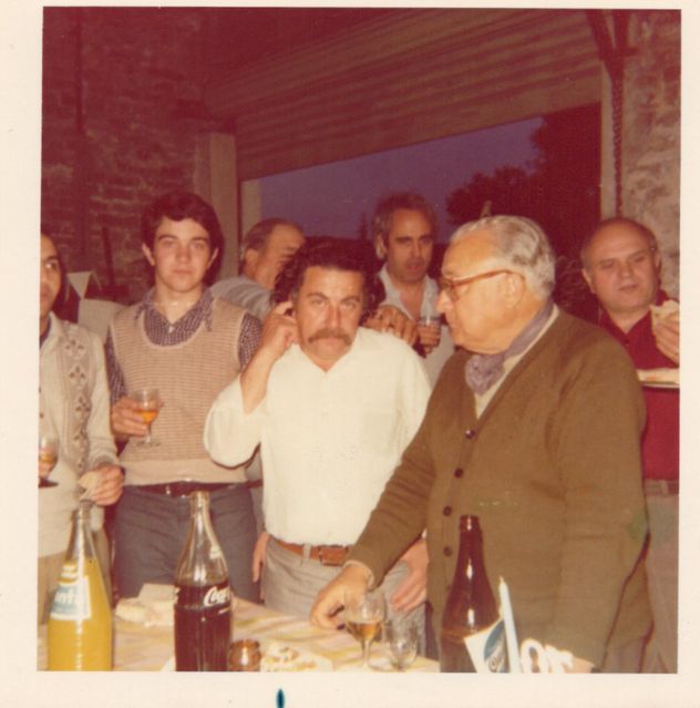 Oscar Omar Reyes en un evento familiar en marzo de 1976.