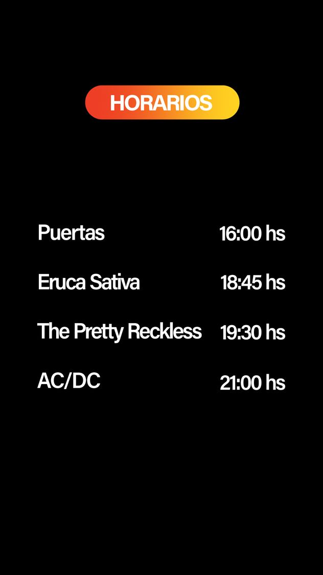 Lo que hay que saber de la serie de shows de AC/DC