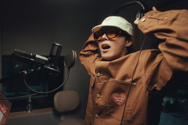 Pasaje de "BTS: The Return", documental sobre el regreso de lo k-popers coreanos tras su servicio militar. (AP)