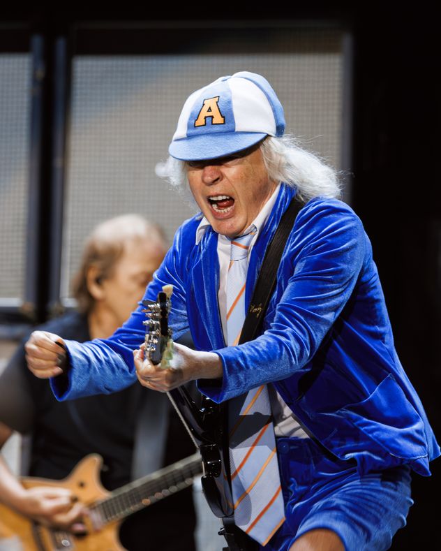 AC/DC, demoledor en River. La banda australiana volvió al país tras 17 años de ausencia. (Gentileza Irish Suárez y Pablo Alonso)